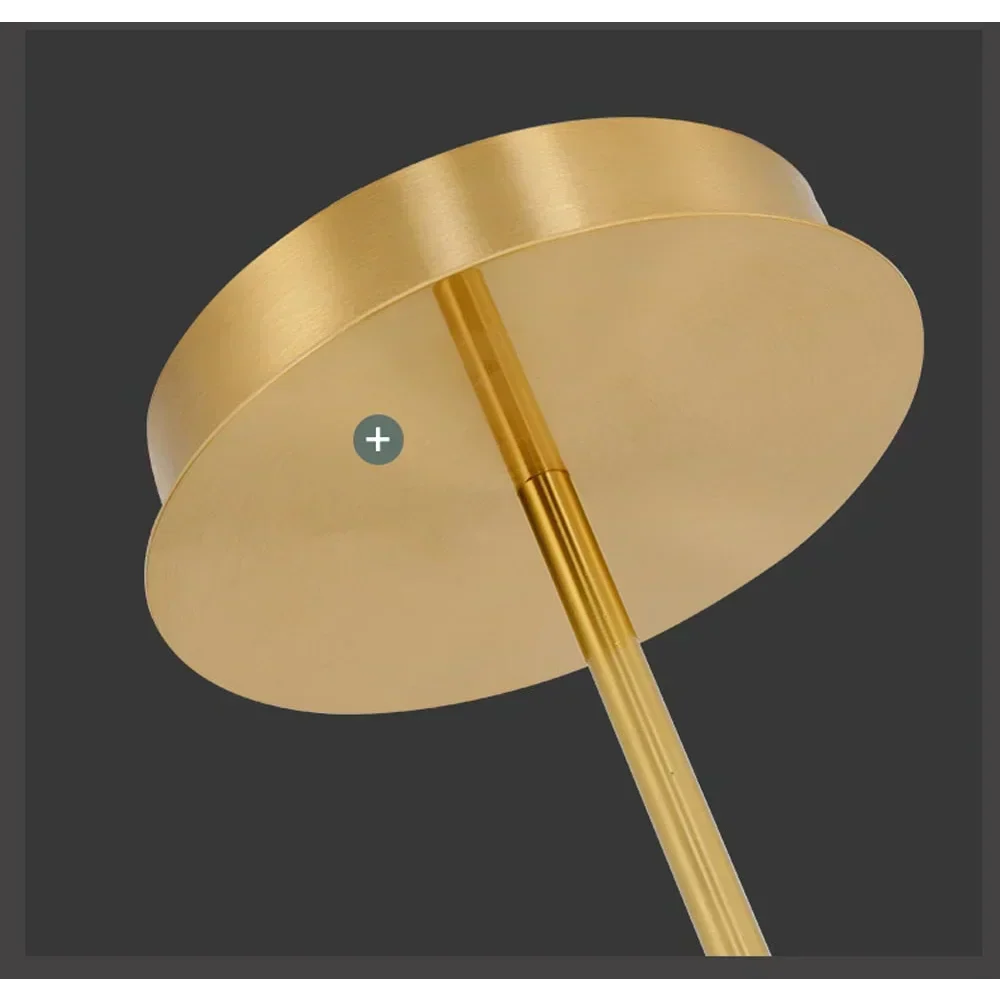 G9 LED Surface Mounted Ceiling Lamp — Curved Tube in Copper, Gold, Black & Silver