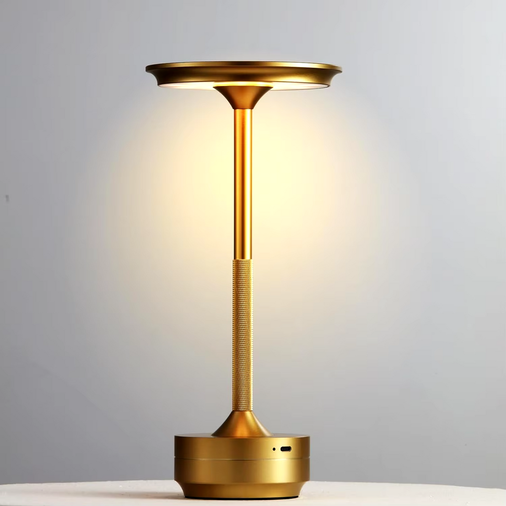 Moderne ledningsfri LED-bordlampe - genopladelig med berøringssensor