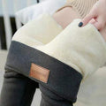 Ultra-Soft Cashmere-Lined Leggings for Autumn & Winter