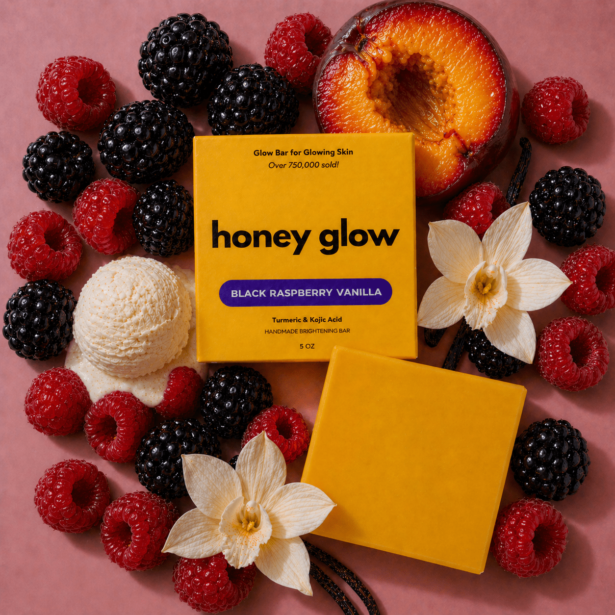 Turmeric & Kojic Acid Gentle Cleansing Bar — Hydrating Brightener
