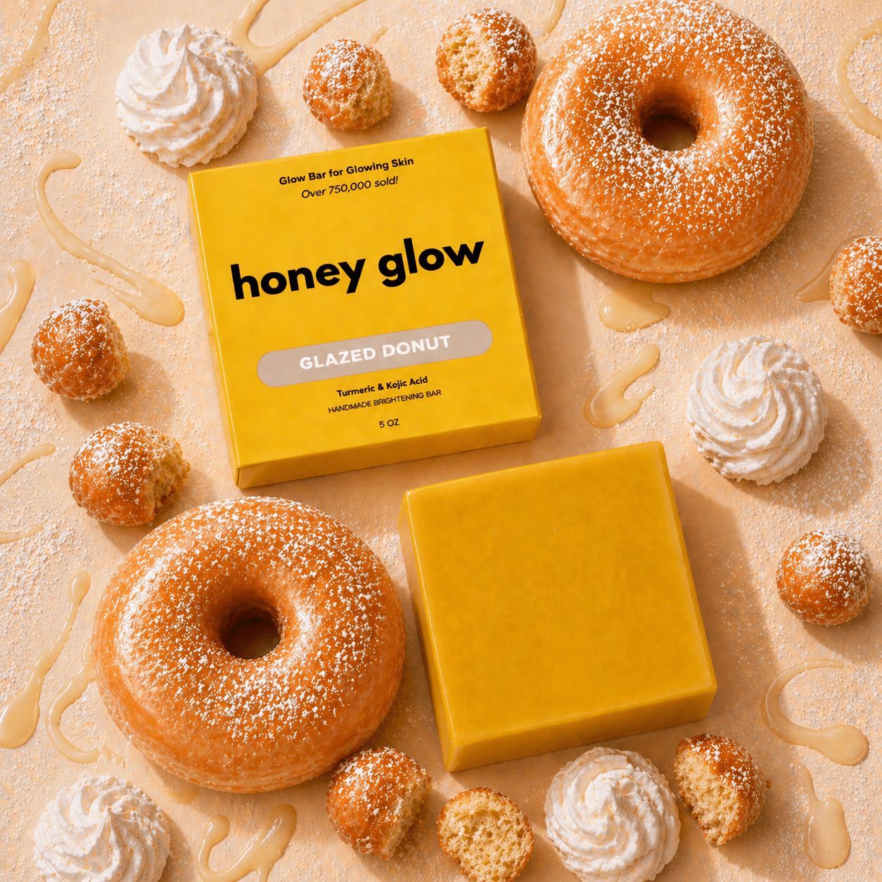 Turmeric & Kojic Acid Gentle Cleansing Bar — Hydrating Brightener