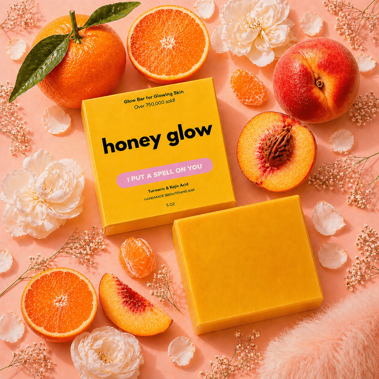 Turmeric & Kojic Acid Gentle Cleansing Bar — Hydrating Brightener