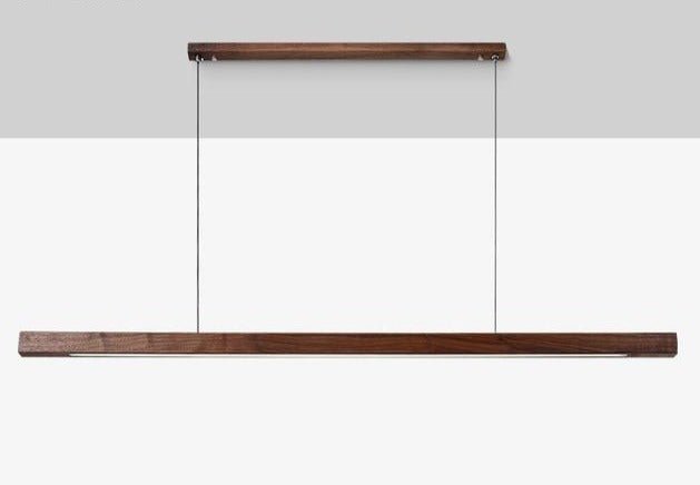 SolaraWood justerbar pendellampe i træ — loftslampe med integreret LED