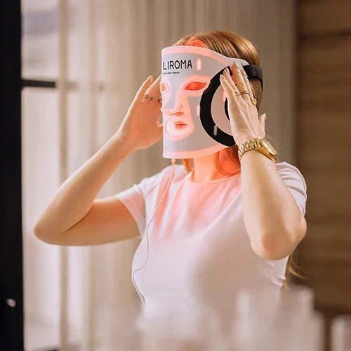 LED Facial Light Therapy Mask — Seven Distinct Color Treatment Options