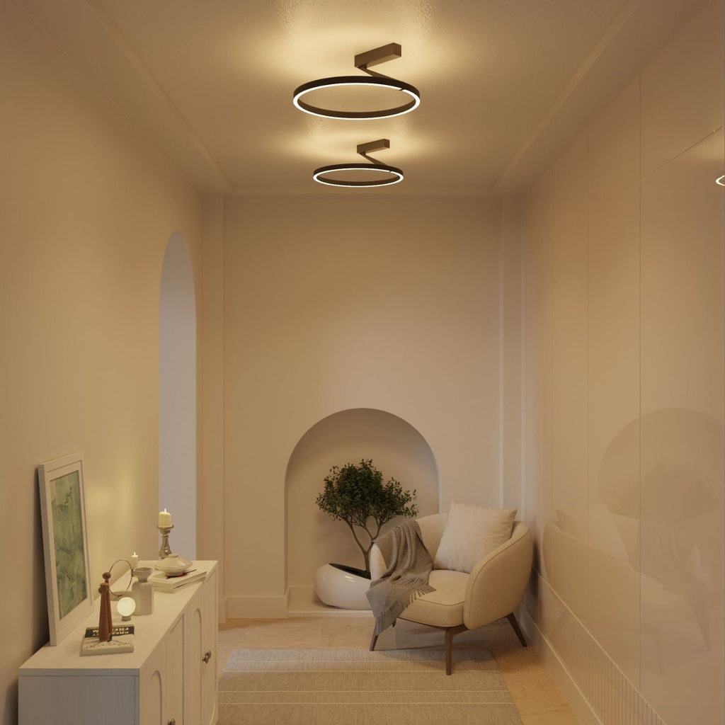 Noira Ceiling Light — Up and Downlight 2700K Warm Glow