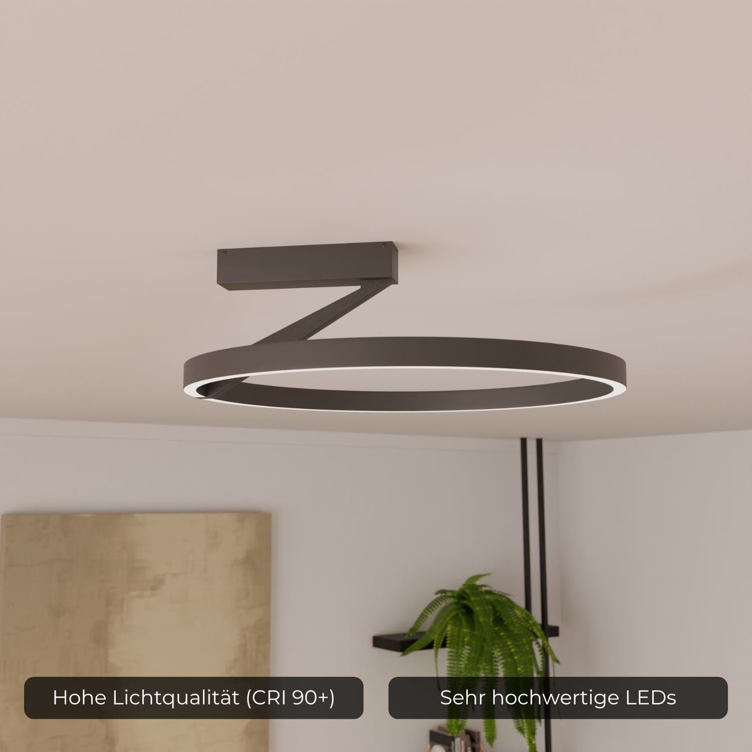 Noira Ceiling Light — Up and Downlight 2700K Warm Glow