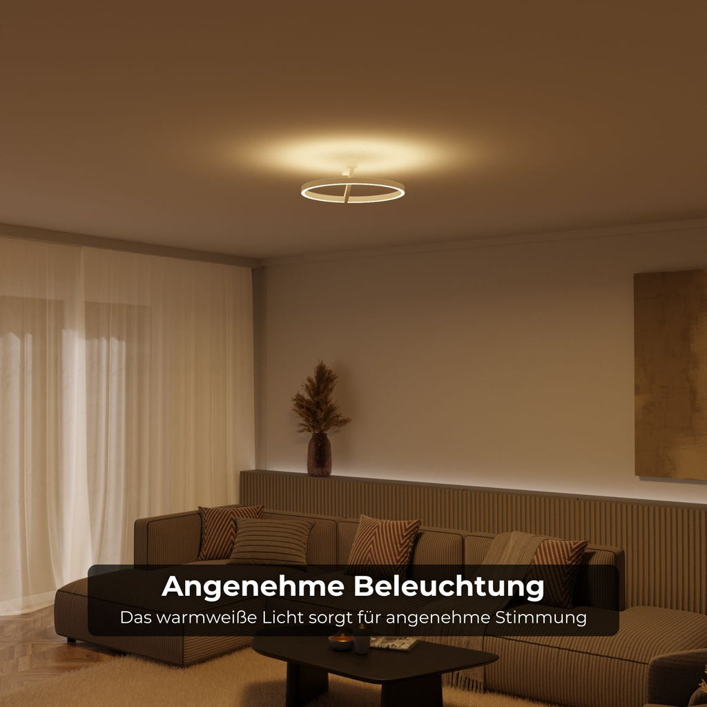 Noira Ceiling Light — Up and Downlight 2700K Warm Glow