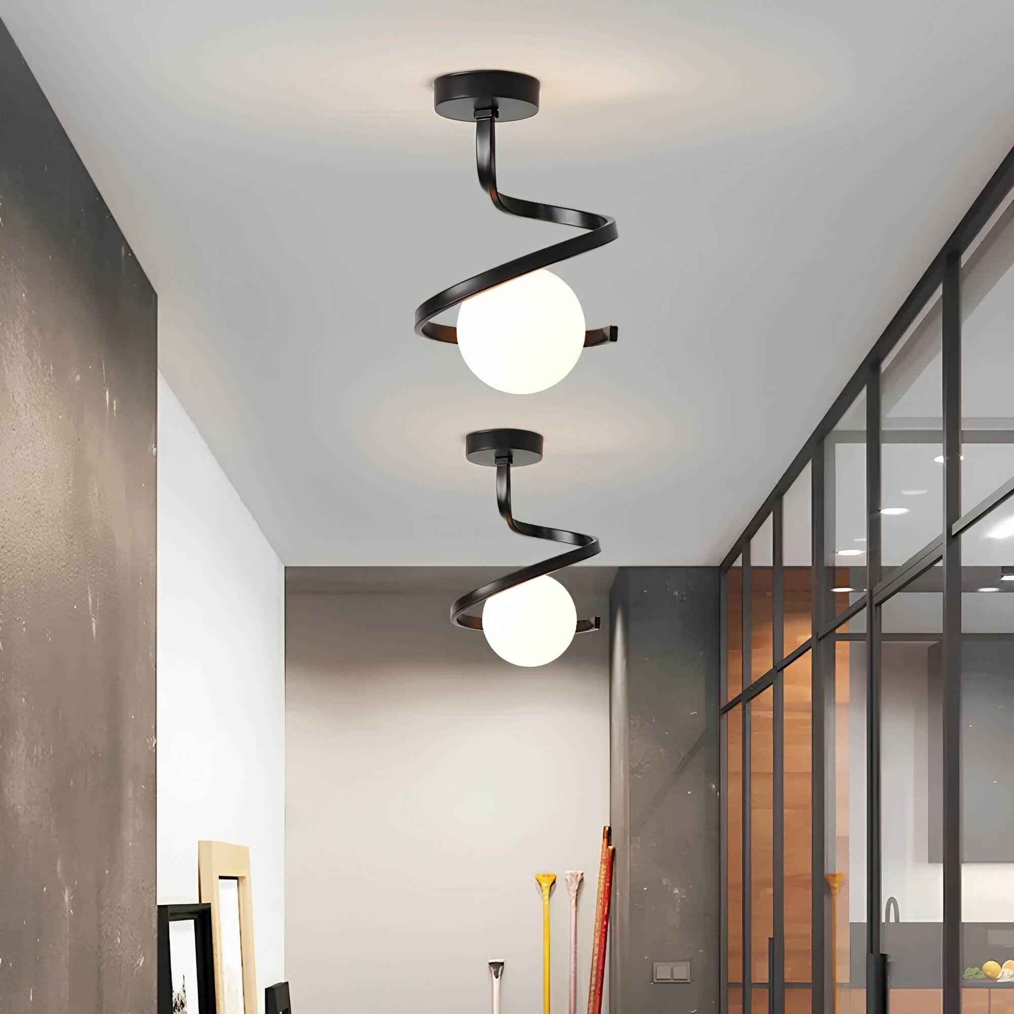Viretta Ceiling Light With Ambient Led In Living Spaces