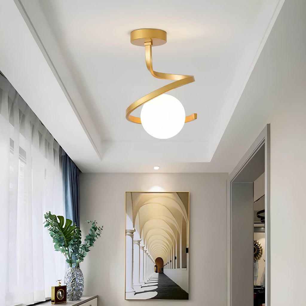 Viretta Ceiling Light With Ambient Led In Living Spaces