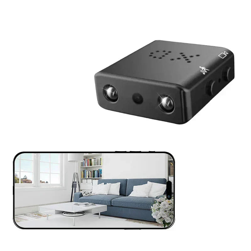 Videocamera Wi-Fi mini HD con Wi-Fi e audio