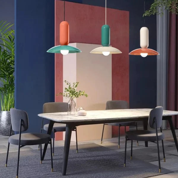 Lumara Bunte Pendelleuchte für Kinderzimmer und Spielbereiche