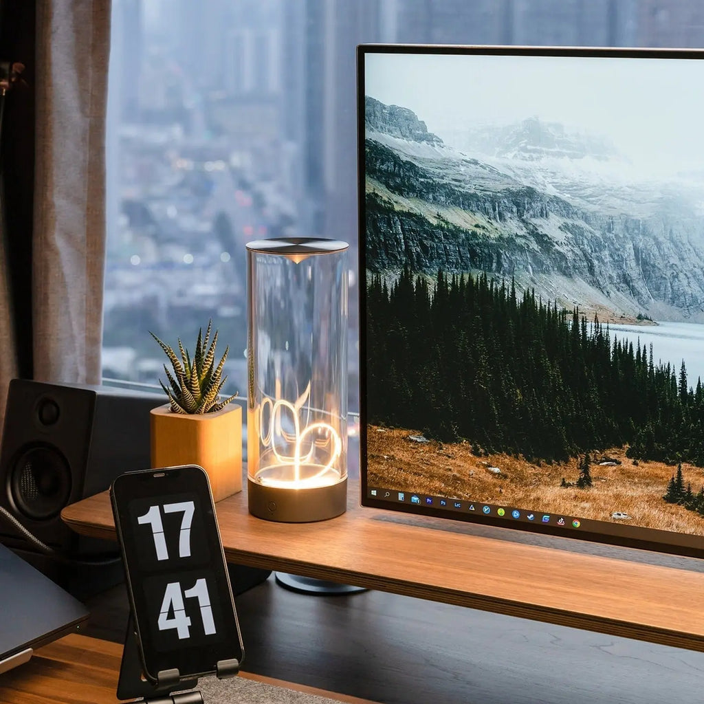 Lampada LED magnetica RadianceGlow — Luce d’atmosfera wireless ricaricabile