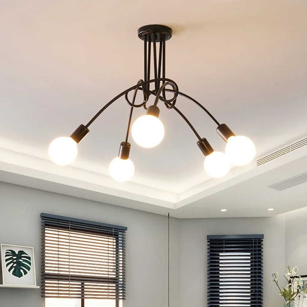 Aureon Retro LED Ceiling Light With Timeless Antique Glow