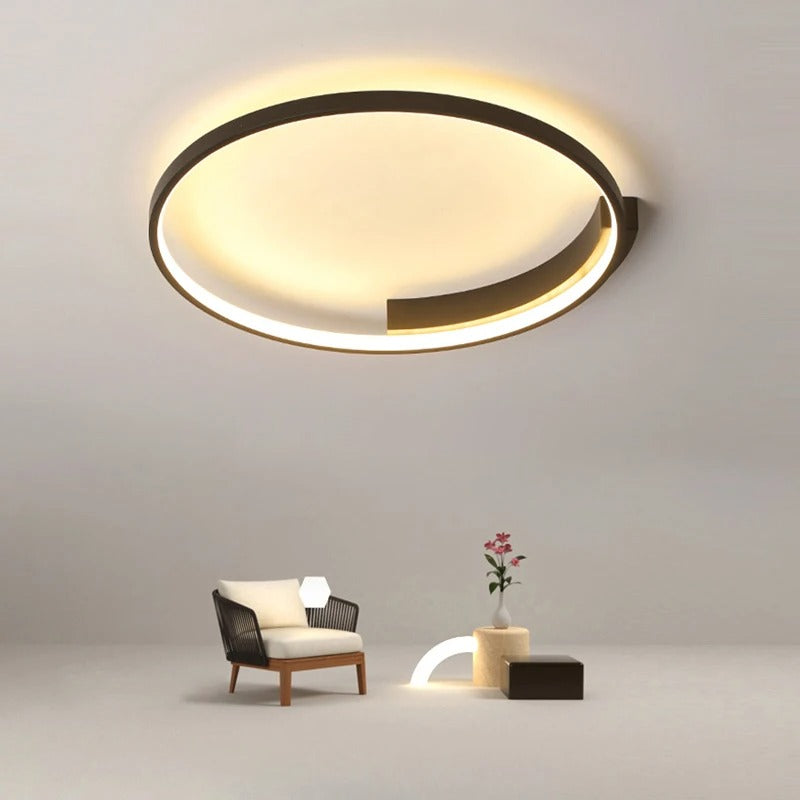 LumaCrest Modern LED Ceiling Light For Living Areas