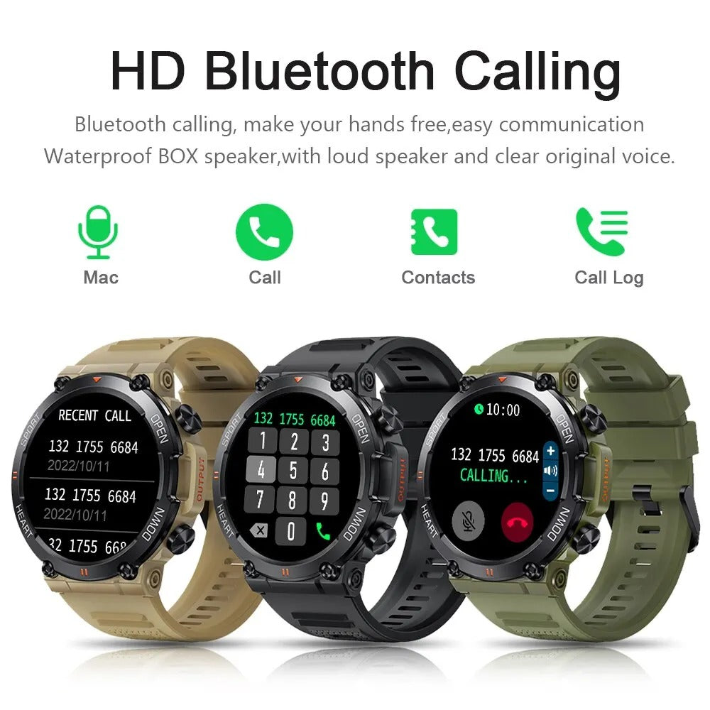 Titan Watches taktisk smartwatch — uforgængeligt, lang batteritid