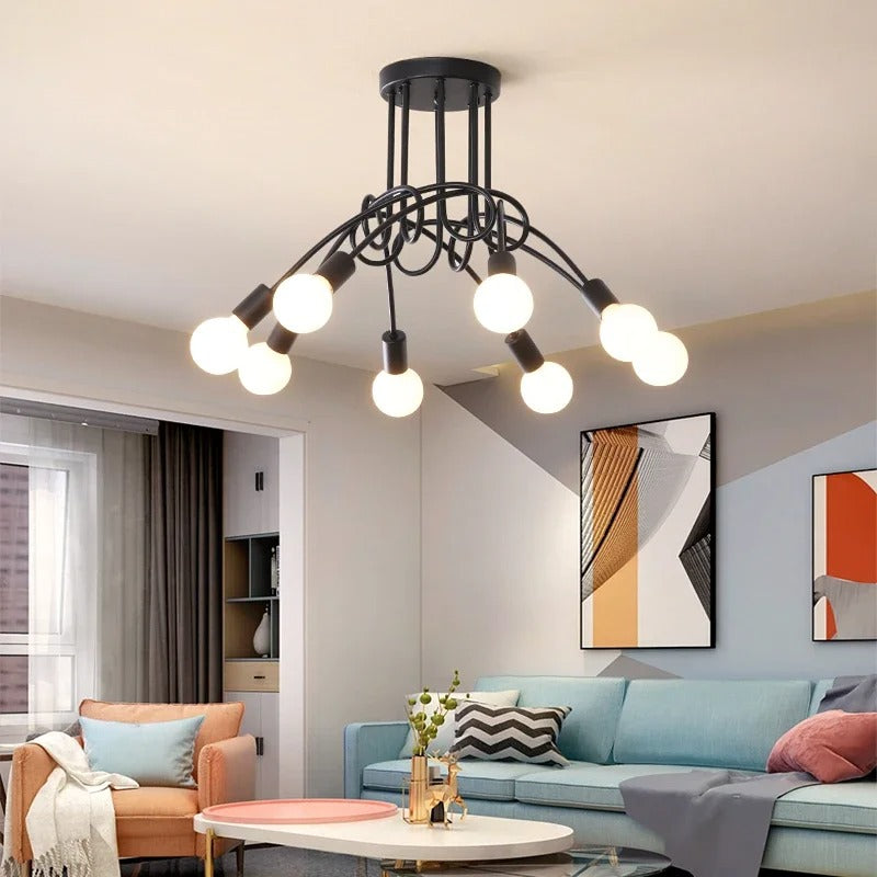 Aureon Retro LED Ceiling Light With Timeless Antique Glow