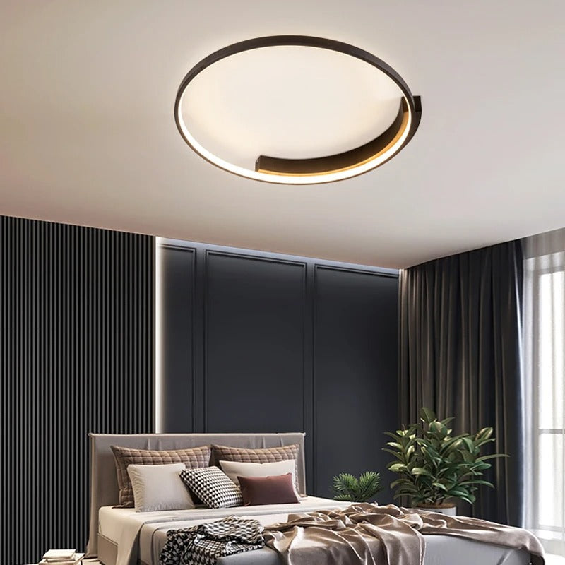 LumaCrest Modern LED Ceiling Light For Living Areas