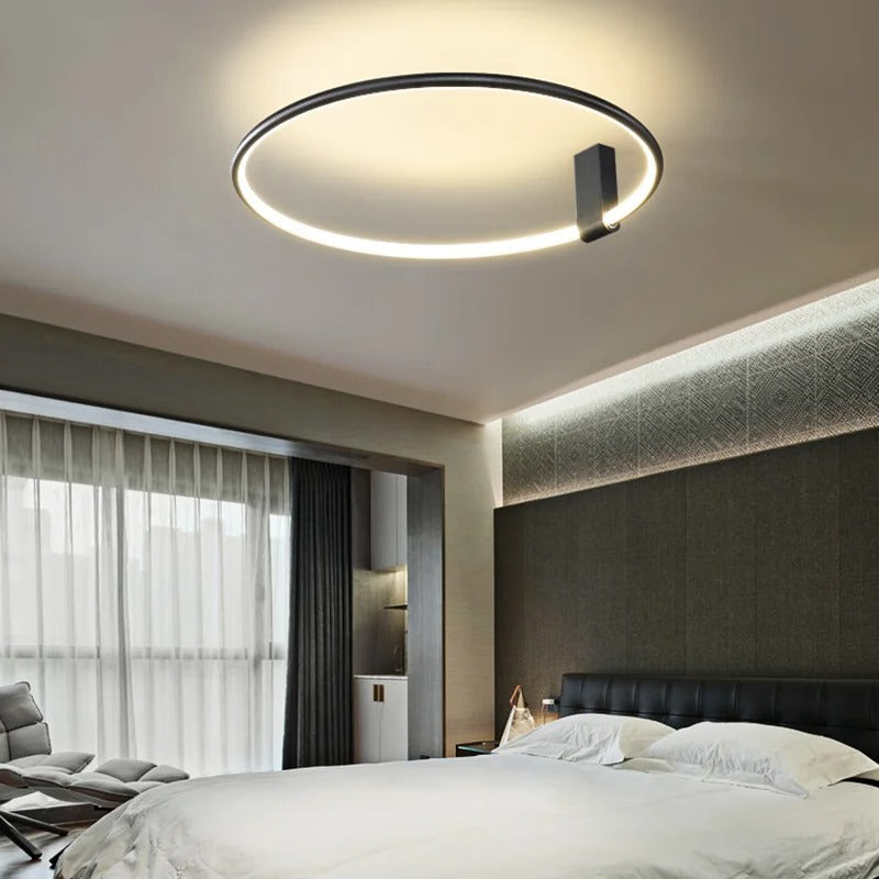 LumaCrest Modern LED Ceiling Light For Living Areas
