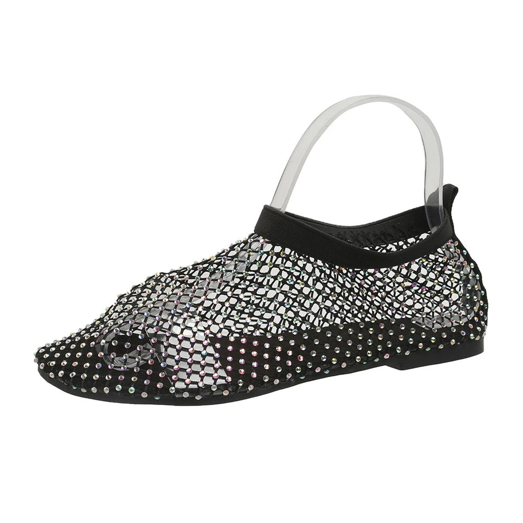 Monaco Mesh-Ballerinas — leicht mit schimmerndem Finish