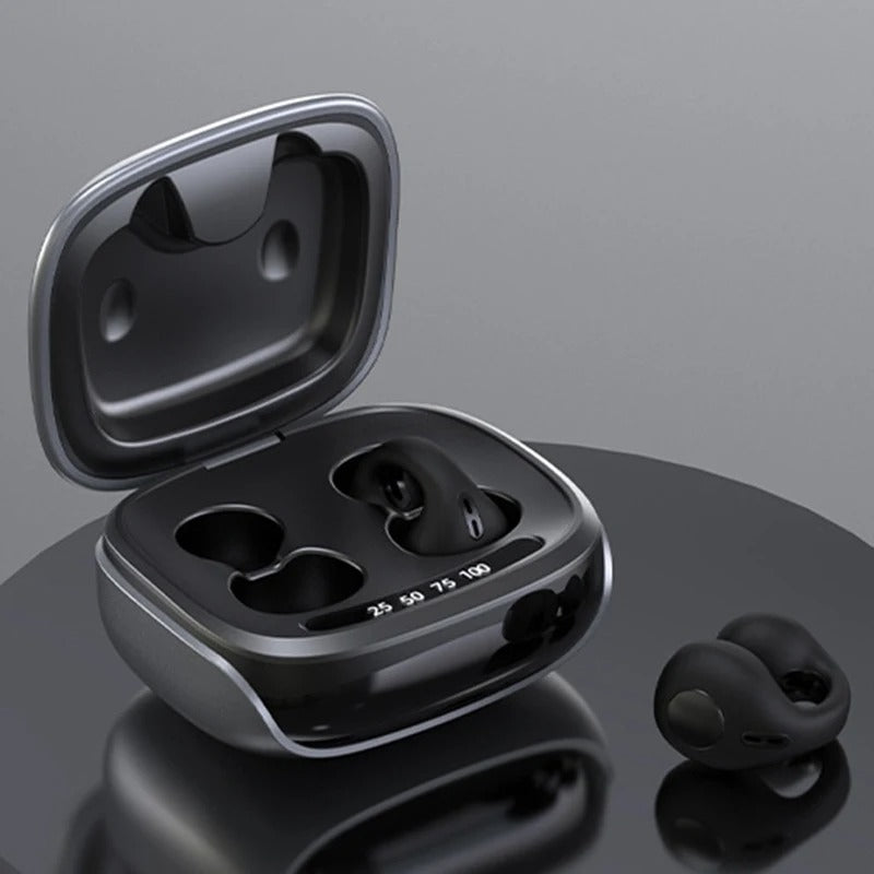 AeroPulse Open-Ear Bone-Conduction Headphones — Durable Build, Waterproof Design