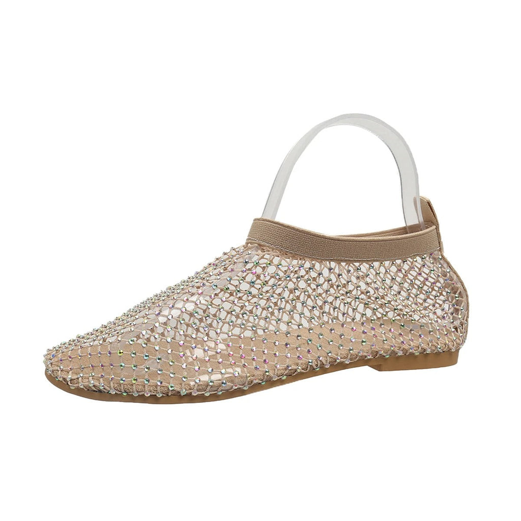 Monaco Mesh-Ballerinas — leicht mit schimmerndem Finish
