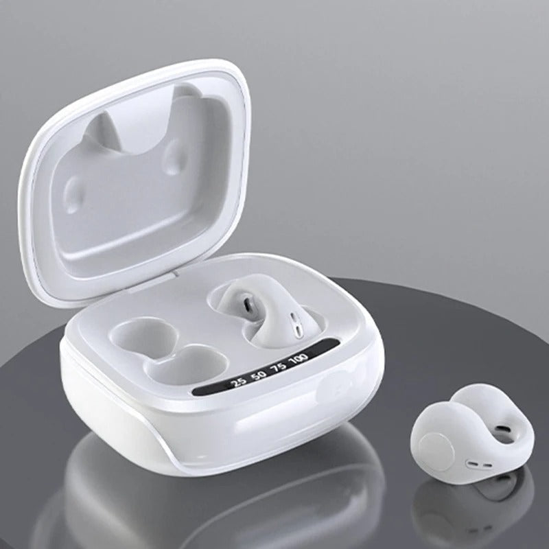 AeroPulse Open-Ear Bone-Conduction Headphones — Durable Build, Waterproof Design