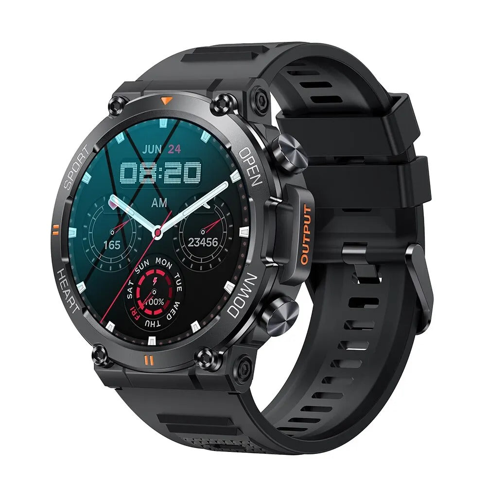 Titan Watches taktisk smartwatch — uforgængeligt, lang batteritid