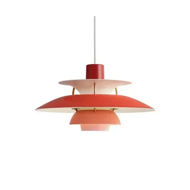 Nexio cylinderformad pendellampa med borstad metallfinish