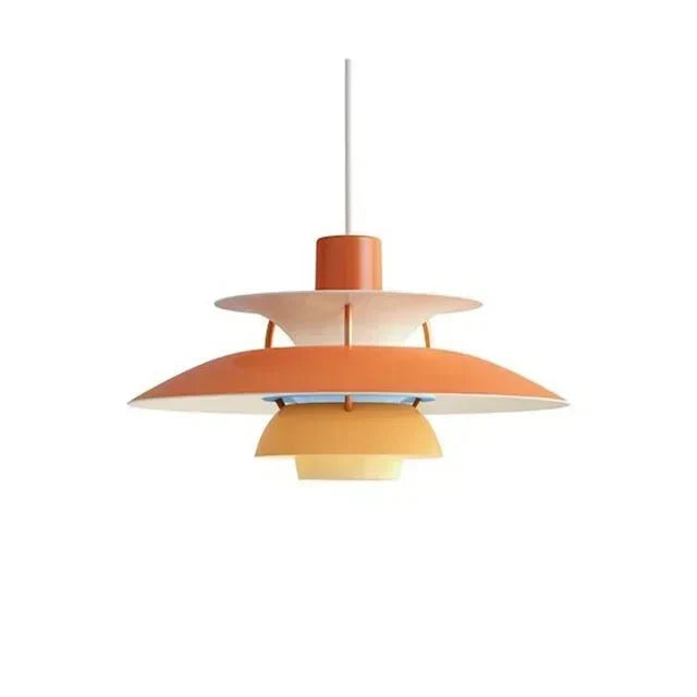 Nexio cylinderformad pendellampa med borstad metallfinish