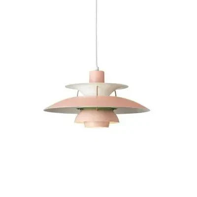 Nexio cylinderformad pendellampa med borstad metallfinish
