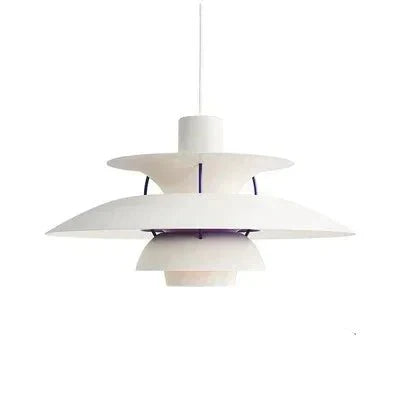 Nexio cylinderformad pendellampa med borstad metallfinish