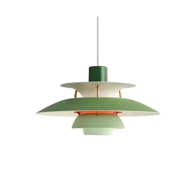 Nexio cylinderformad pendellampa med borstad metallfinish