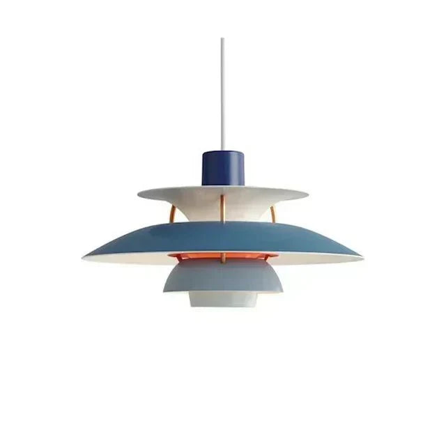Nexio cylinderformad pendellampa med borstad metallfinish