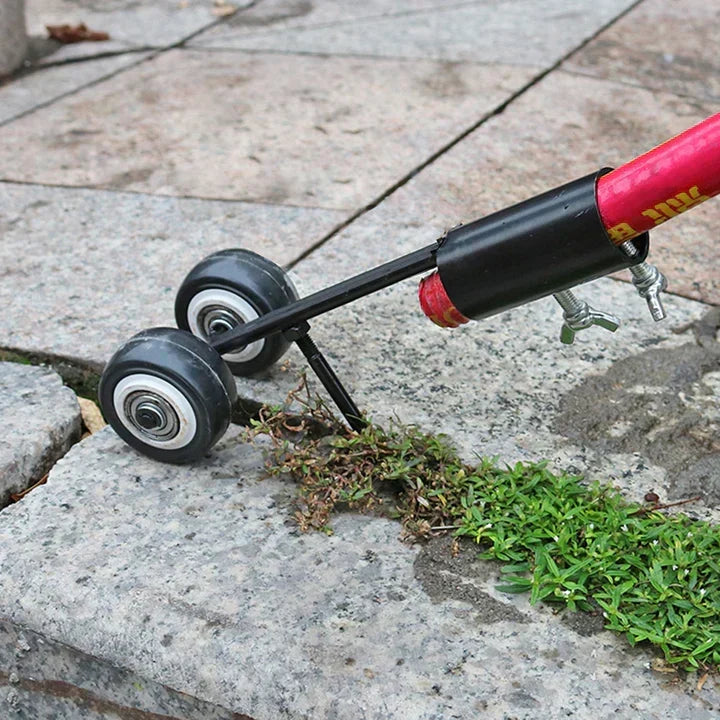 Mimořádně účinný odstraňovač plevele ze spár — snadné odplevelení