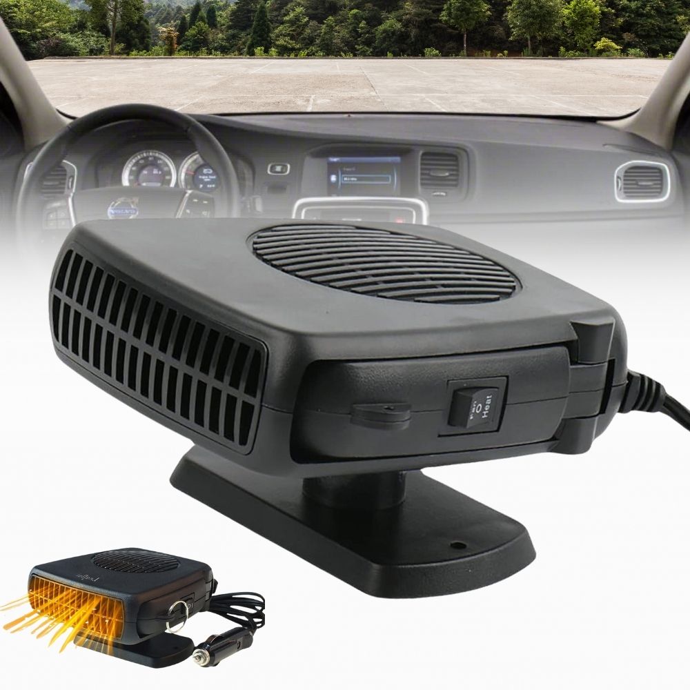 12V Car Heater Fan – 150W/300W Portable Ceramic Auto Heater for Fast Defrost & Heating | Filindra