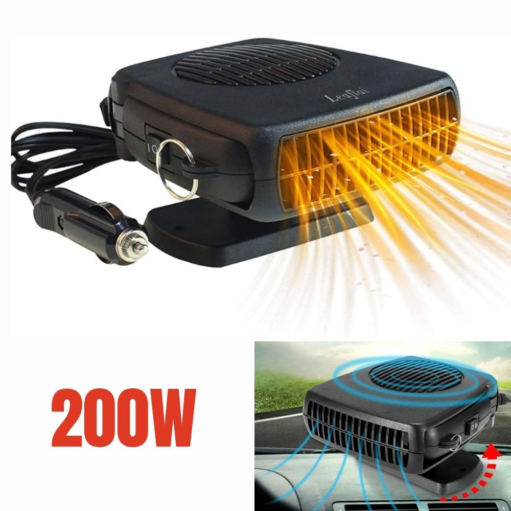 12V Car Heater Fan – 150W/300W Portable Ceramic Auto Heater for Fast Defrost & Heating | Filindra