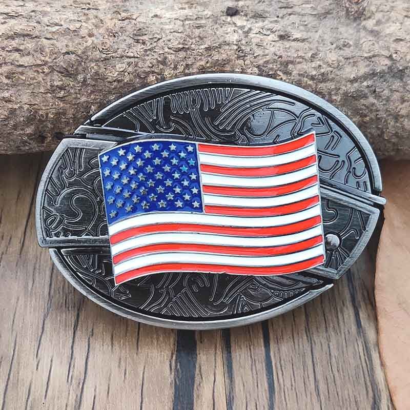 Metal Oval Cowboys Belt Buckle – Western Style Durable & Decorative | Filindra