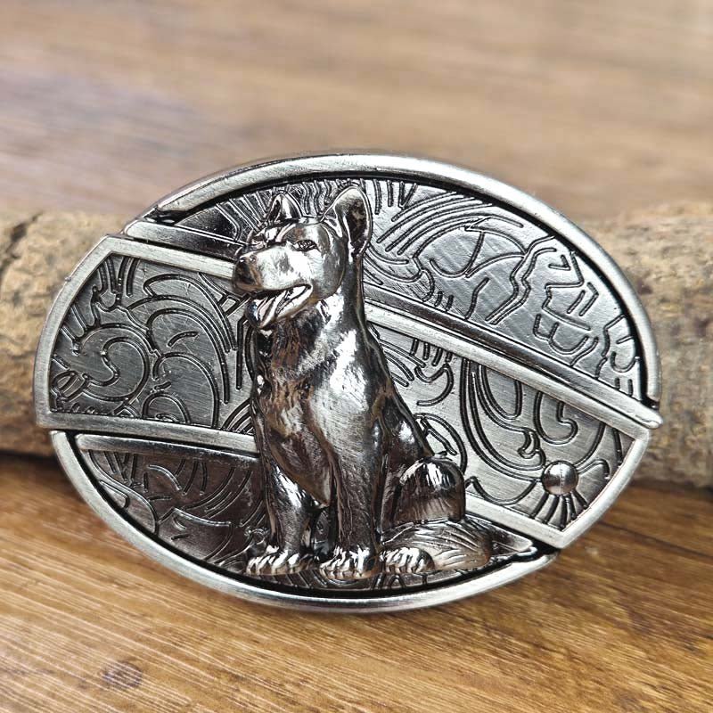 Metal Oval Cowboys Belt Buckle – Western Style Durable & Decorative | Filindra