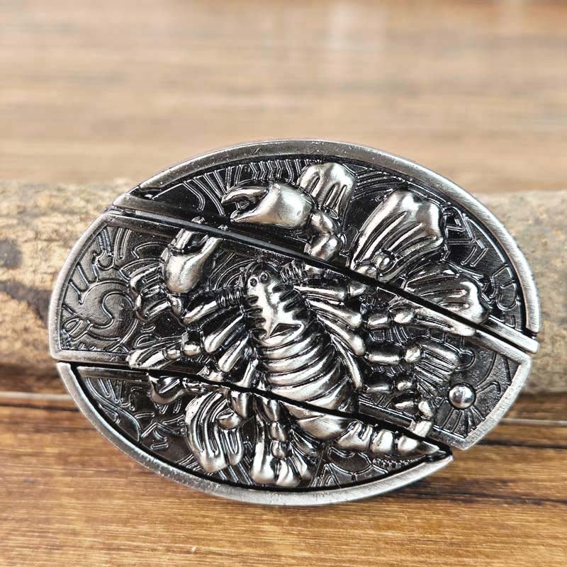Metal Oval Cowboys Belt Buckle – Western Style Durable & Decorative | Filindra