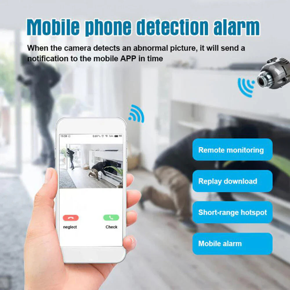 Small WiFi Camera with Night Vision | Filindra