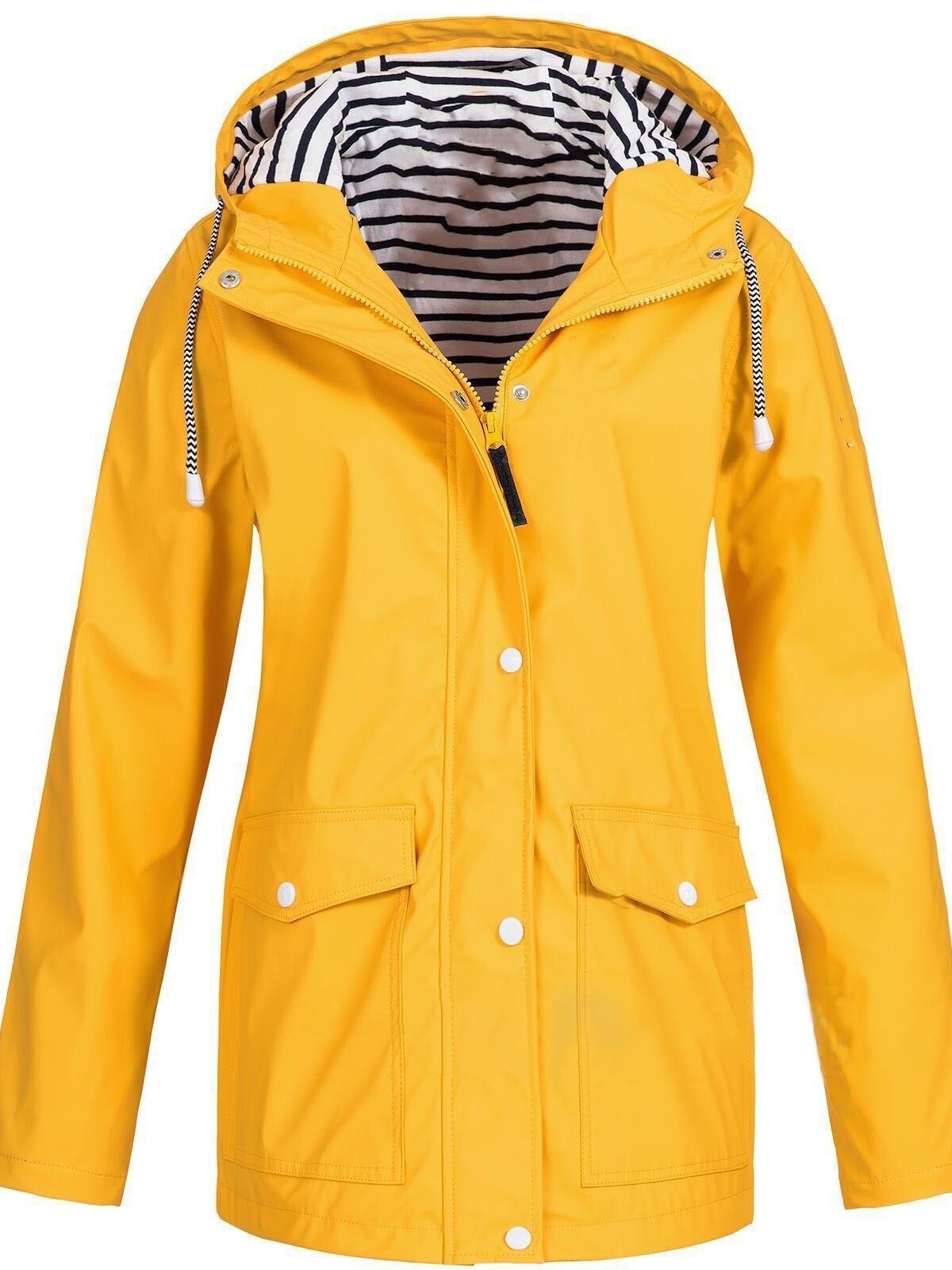 ChicGuard wasserdichte, winddichte Jacke – Trenchcoat-Stil für Frühling und Herbst
