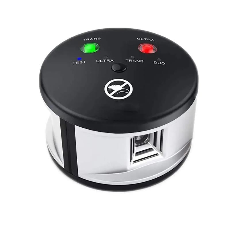 SonicGuard Ultrazvukový odpuzovač hlodavců — dva reproduktory, nastavitelná frekvence