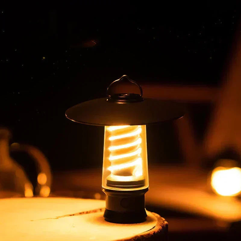NovaBeam multifunktionel LED-campinglygte — justerbar lysstyrke, kompakt