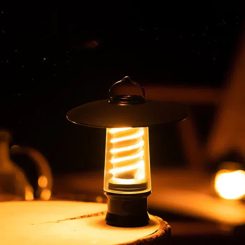 NovaBeam multifunktionel LED-campinglygte — justerbar lysstyrke, kompakt