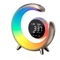 Lumivo Multifunktionales RGB-Nachtlicht – Digitaler Wecker, einstellbare Farbmodi