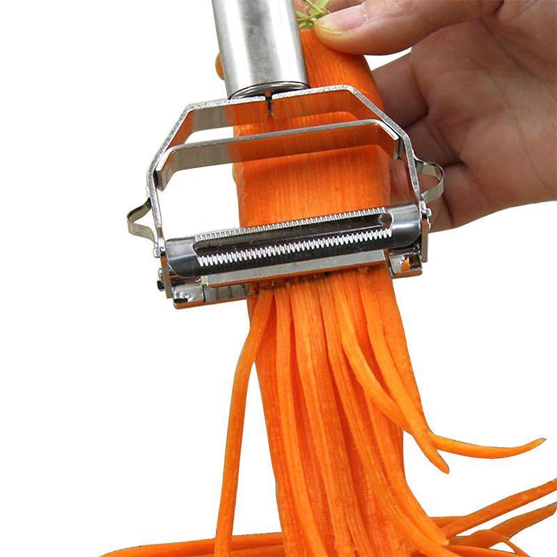 SharpPeel Multifunctional Fruit & Vegetable Peeler — Two-Piece Set, Steady Grip