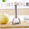 SharpPeel Multifunctional Fruit & Vegetable Peeler — Two-Piece Set, Steady Grip