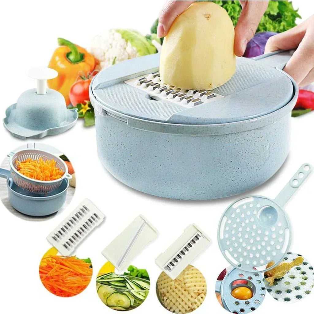SliceMaster multifunkční kráječ zeleniny — krájí na plátky, kostičky i nudličky