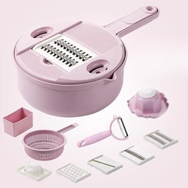 SliceMaster multifunkční kráječ zeleniny — krájí na plátky, kostičky i nudličky