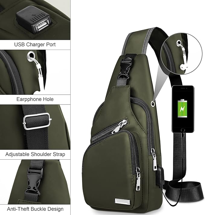 WaveSling Waterproof Sling Bag — Multifunctional Compact Crossbody